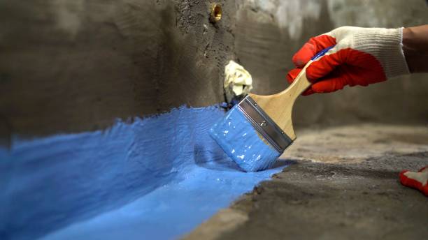 SJ Waterproofing Pros commercial waterproofing team near Elwood, NJ